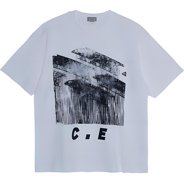 Order Cav Empt Camiseta Unisex con Estampado Gráfico Abstracto CES17T02
