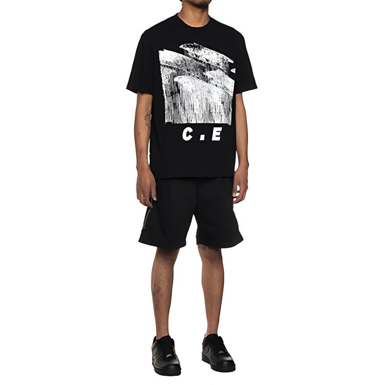 Cheap Cav Empt Camiseta Unisex con Estampado Gráfico Abstracto CES17T02