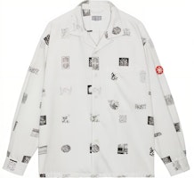 Cav Empt All-Over Graphic Print Long Sleeve Casual Shirt CES23SH06 Cav Empt All-Over Graphic Print Long Sleeve Casual Shirt CES23SH06
