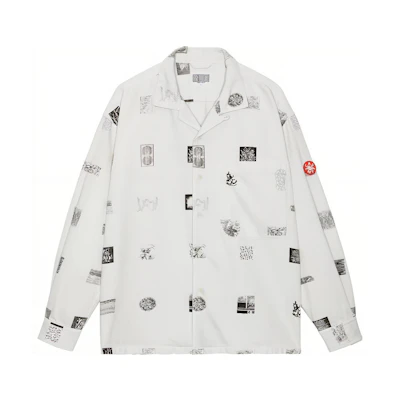 Cav Empt All-Over Graphic Print Long Sleeve Casual Shirt CES23SH06