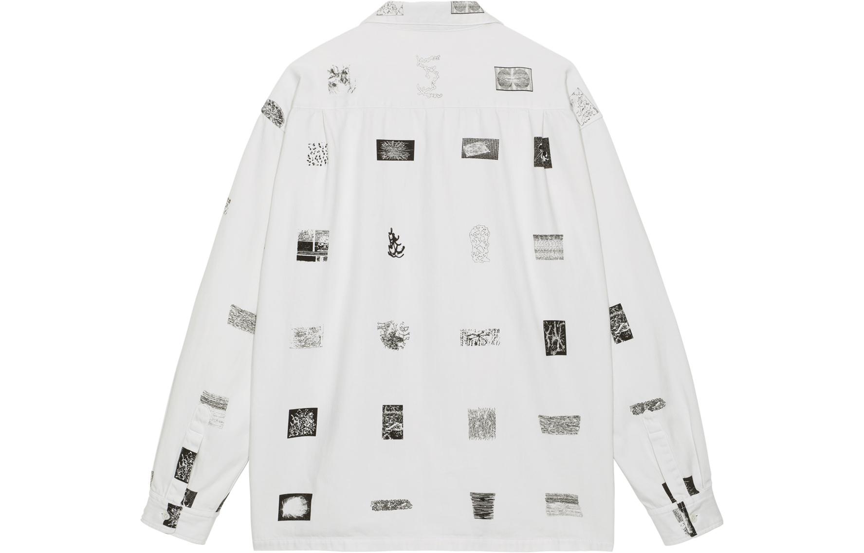 Lookbook Cav Empt 全图案印花长袖休闲衬衫 CES23SH06