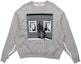 Buy Cav Empt Asymmetrical Portrait Graphic Sweatshirt Unisex Gray CES18CS06