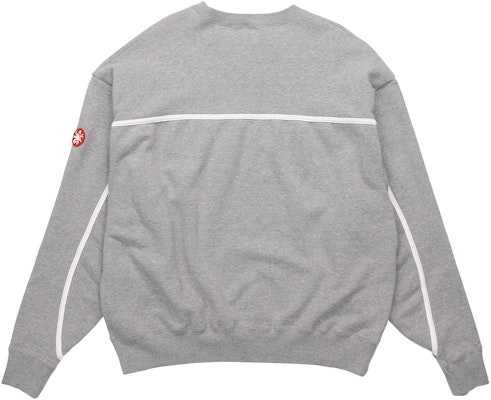 Cav Empt Asymmetrical Portrait Graphic Sweatshirt Unisex Gray CES18CS06 Lookbook Cav Empt Asymmetrical Portrait Graphic Sweatshirt Unisex Gray CES18CS06