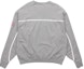 Lookbook Cav Empt Asymmetrical Portrait Graphic Sweatshirt Unisex Gray CES18CS06