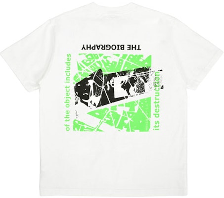 Cav Empt Biography Crewneck T-Shirt Mens CES18T16 Lookbook Cav Empt Biography Crewneck T-Shirt Mens CES18T16