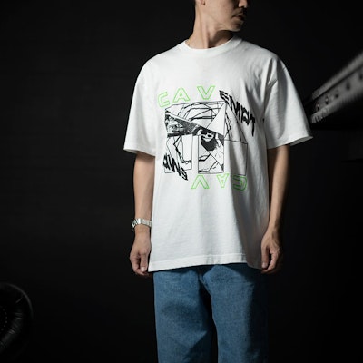 Cav Empt Biography Crewneck T-Shirt Mens CES18T16 Shop Cav Empt Biography Crewneck T-Shirt Mens CES18T16