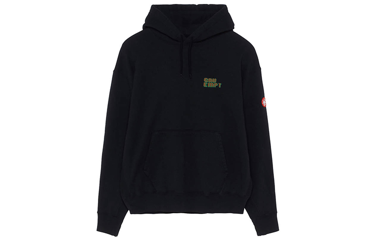 Cav Empt Black Abstract Pattern Hoodie Unisex CES18CS13