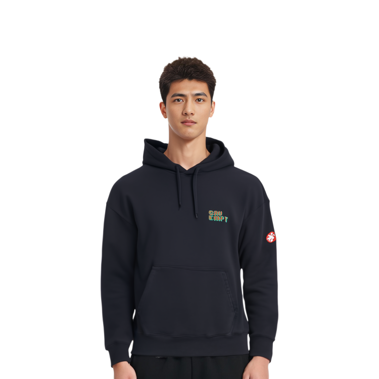 Cav Empt Black Abstract Pattern Hoodie Unisex CES18CS13 圖 7