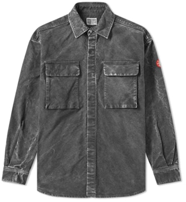 Cav Empt Black Bleach Washed Overshirt TBD-CE-017 Buy Cav Empt Black Bleach Washed Overshirt TBD-CE-017