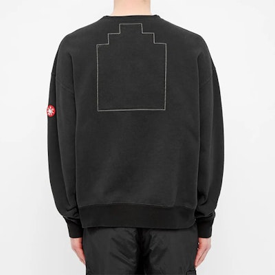 Cav Empt Black Chair Graphic Crewneck Sweatshirt Unisex CES17CS04 Purchase Cav Empt Black Chair Graphic Crewneck Sweatshirt Unisex CES17CS04