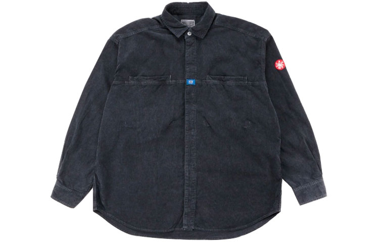 Order Cav Empt 黑色抽繩寬鬆襯衫外套 CES18SH02-B