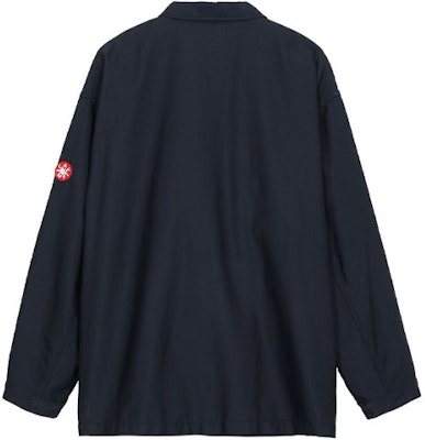 Cav Empt Black Solid Loose-Fit Coach Jacket Unisex CES19JK10 Lookbook Cav Empt Black Solid Loose-Fit Coach Jacket Unisex CES19JK10