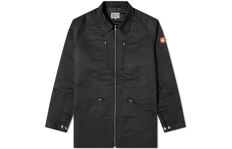 Cav Empt Black Zip-Up Jacket CES17JK20