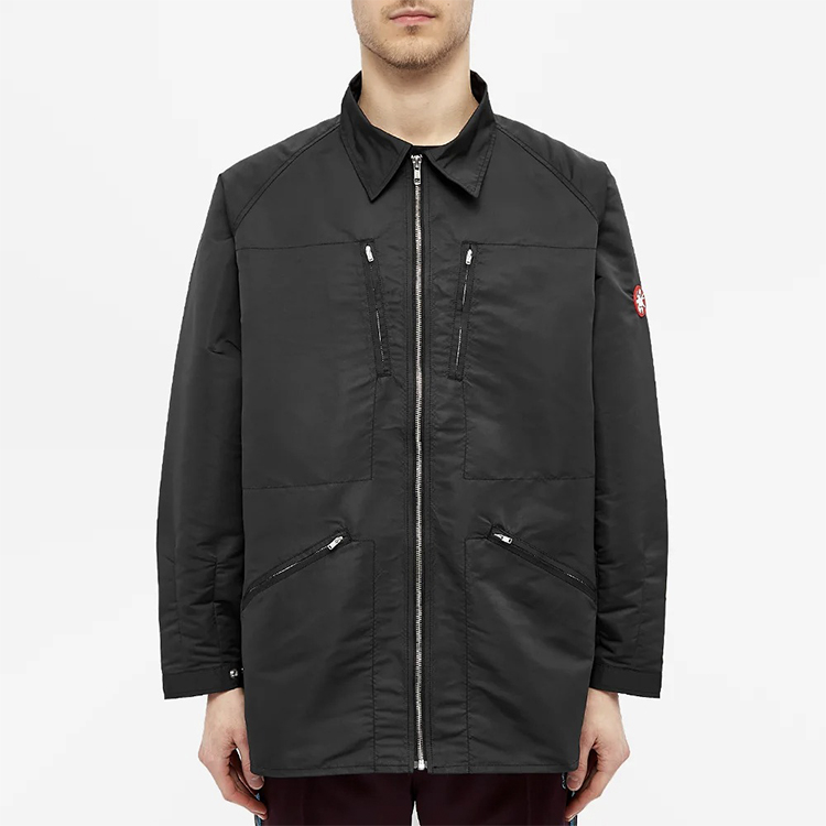 Lookbook キャブエンプト ブラック ジップアップ ジャケット CES17JK20