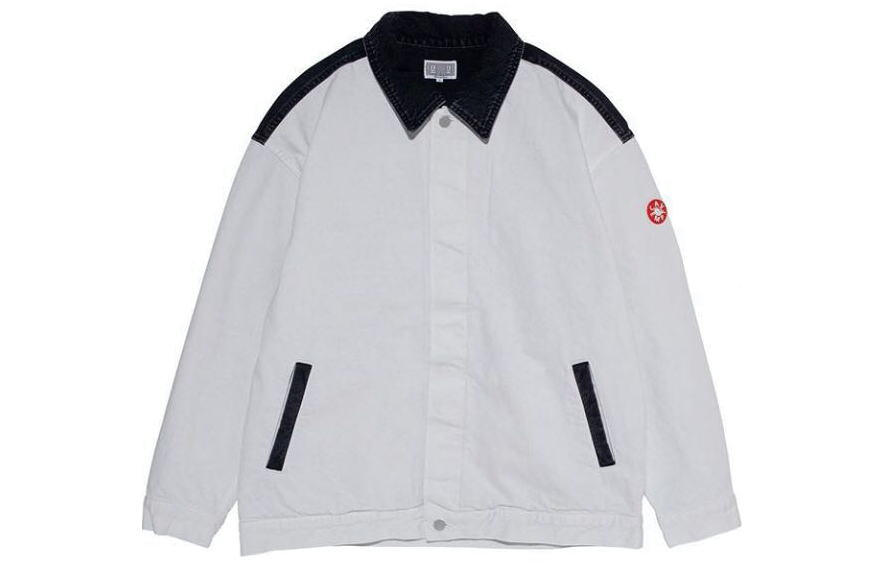 Cav Empt Bleached Two-Tone Denim Jacket Unisex CE-SS18-049