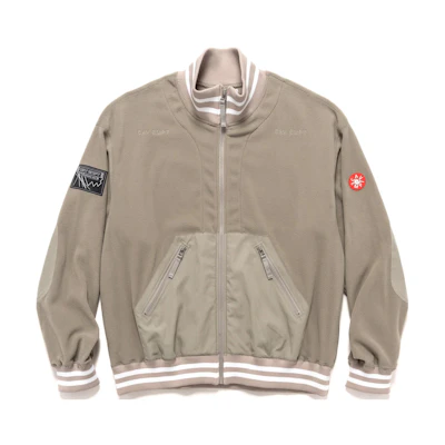 Cav Empt Brown Patchwork Pattern Jacket CES23CS20