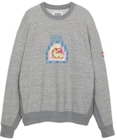 Cav Empt Cartoon Graphic Crewneck Sweatshirt Unisex Grey. CES19CS17 Cav Empt Cartoon Graphic Crewneck Sweatshirt Unisex Grey. CES19CS17