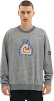 Details for Cav Empt 卡通圖案灰色圓領衫男女款。 CES19CS17
