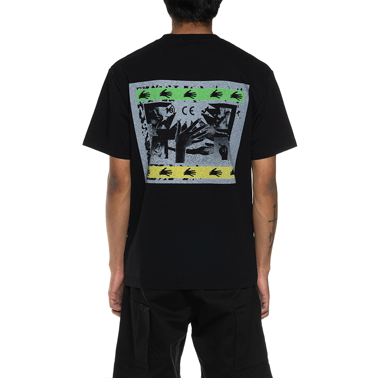 Purchase Cav Empt Camiseta Negra Unisex Manga Corta Gráfica Charge Hand. CES17T07