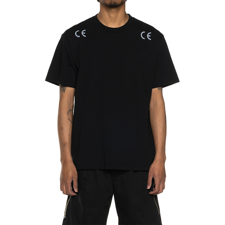 Details for Cav Empt Camiseta Negra Unisex Manga Corta Gráfica Charge Hand. CES17T07