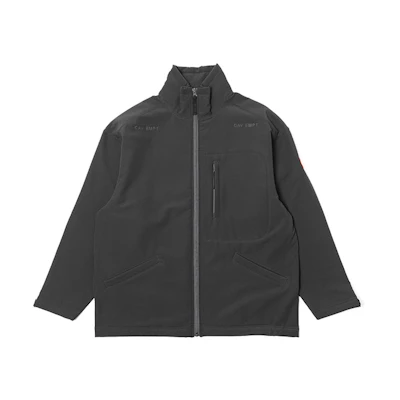 Cav Empt Classic Logo Fleece Jacket Unisex - Gray CES17CS20