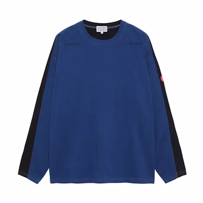 Cav Empt Colorblock Striped Crewneck Long Sleeve Sweatshirt CES21LT03