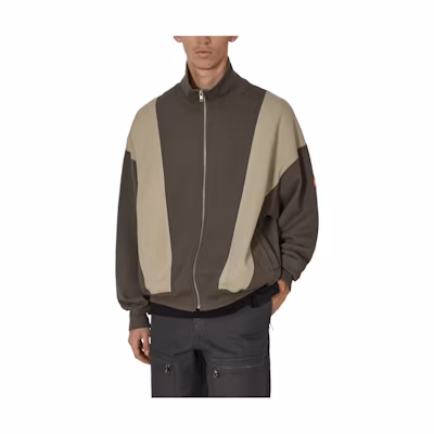 Cav Empt Colorblock Zip-Up Casual Jacket - Charcoal CES24CS18-001
