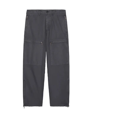 Cav Empt Colour Cords Charcoal Casual Straight Pants Grey Color. CES24PT13