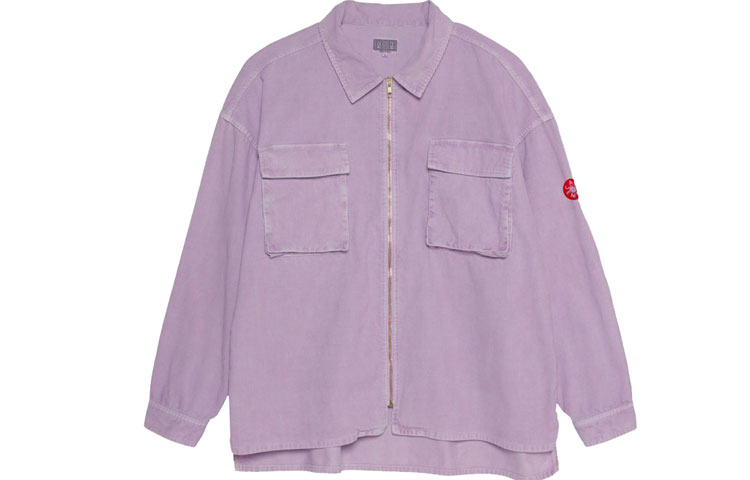 Cav Empt Corduroy Zip Shirt Jacket Solid Color Long Sleeve Outerwear TBD-CE-1128-03