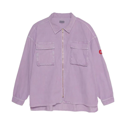 Cav Empt Corduroy Zip Shirt Jacket Solid Color Long Sleeve Outerwear TBD-CE-1128-03