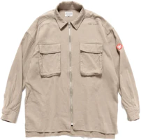 Order Cav Empt CW 拉鍊襯衫外套 灰卡其 多口袋外套 CES-21JK20