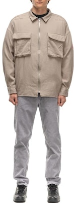 Cav Empt CW Zip Shirt Jacket Grey Khaki Pocket Jacket CES-21JK20 Lookbook Cav Empt CW Zip Shirt Jacket Grey Khaki Pocket Jacket CES-21JK20