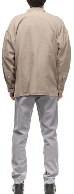 Cav Empt CW Zip Shirt Jacket Grey Khaki Pocket Jacket CES-21JK20 Shop Cav Empt CW Zip Shirt Jacket Grey Khaki Pocket Jacket CES-21JK20