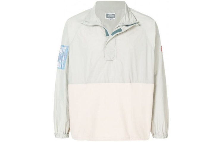 Cav Empt Desire Half Zip Jacket Grey CES13JK19