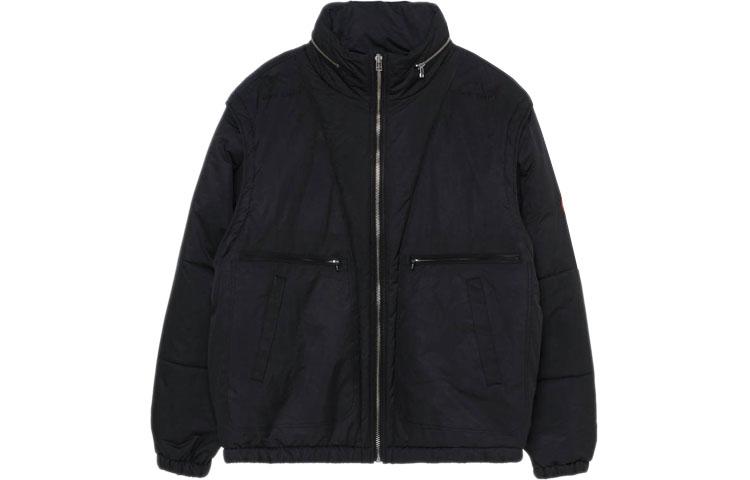 Cav Empt Detachable Sleeve Bomber Jacket Unisex Black CES18JK01