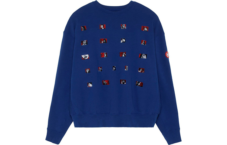 Order Sudadera Azul Unisex Cav Empt con Bordado Gráfico de Dibujos Animados CES18CS04