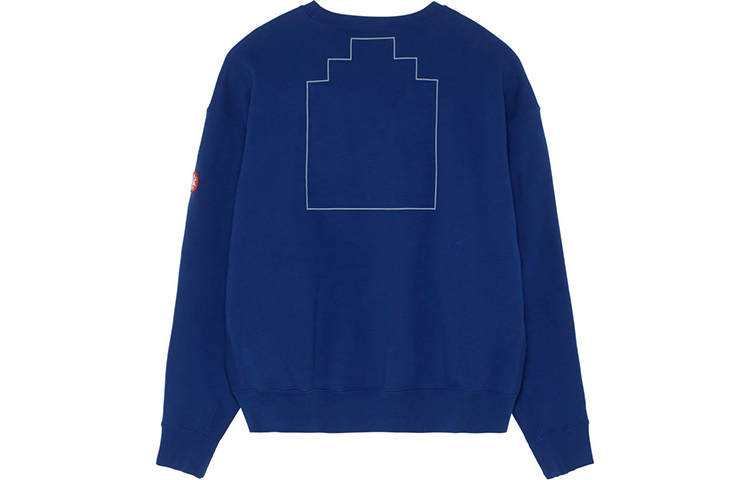 Lookbook Sudadera Azul Unisex Cav Empt con Bordado Gráfico de Dibujos Animados CES18CS04