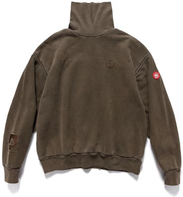 Cav Empt 刺绣高领长袖卫衣棕色 CES20CS19 Buy Cav Empt 刺绣高领长袖卫衣棕色 CES20CS19