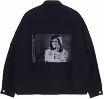 Cav Empt Face Print Long Sleeve Jacket Unisex Black CES17JK18 Cav Empt Face Print Long Sleeve Jacket Unisex Black CES17JK18