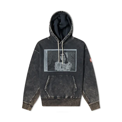 Cav Empt Face Washed Pullover Sweatshirt Unisex Black CES17CS15