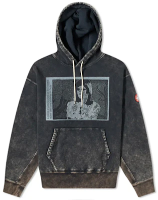 Cav Empt Face Washed Pullover Sweatshirt Unisex Black CES17CS15 Order Cav Empt Face Washed Pullover Sweatshirt Unisex Black CES17CS15