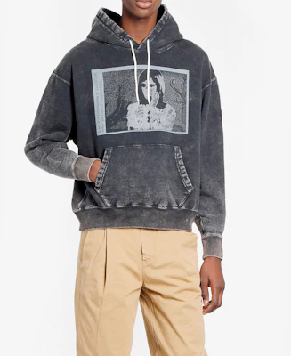 Cav Empt Face Washed Pullover Sweatshirt Unisex Black CES17CS15 Details for Cav Empt Face Washed Pullover Sweatshirt Unisex Black CES17CS15