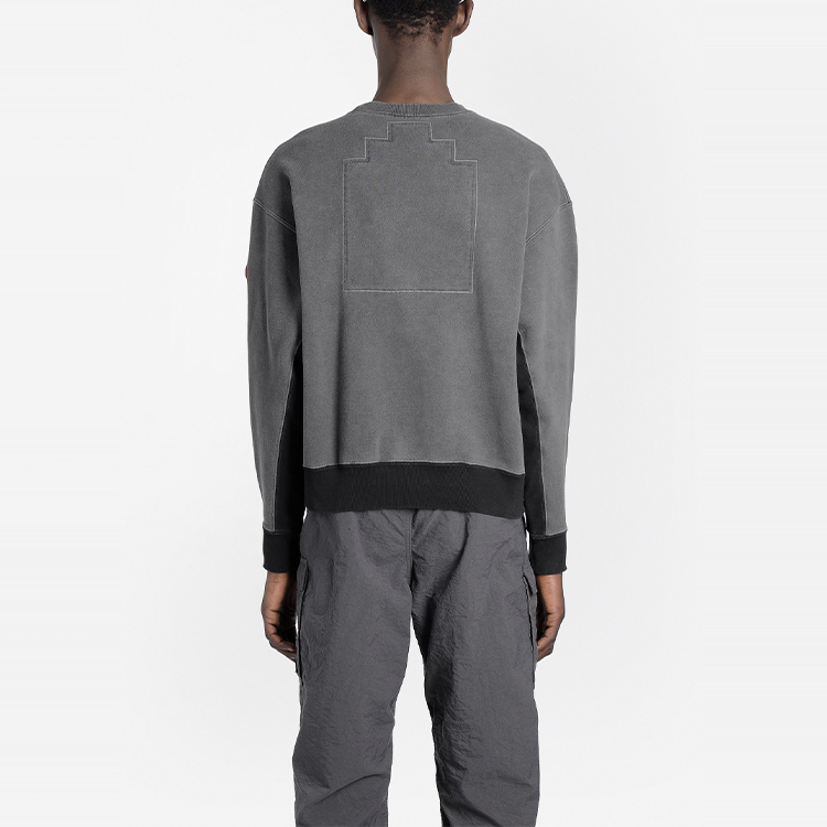 Purchase Sudadera Unisex Cav Empt Gris con Bordado y Patrón Desvanecido. CES17CS05