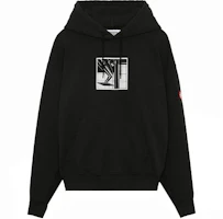 Cav Empt FW21 Black Chest Print Pullover Sweatshirt Unisex Couples Style CES20CS11 Cav Empt FW21 Black Chest Print Pullover Sweatshirt Unisex Couples Style CES20CS11