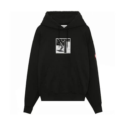 Cav Empt FW21 Black Chest Print Pullover Sweatshirt Unisex Couples Style CES20CS11