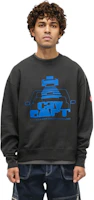 Shop Cav Empt FW21 黑色標誌印花套頭圓領長袖棉衫 CES20CS02