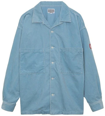 Cav Empt FW21 燈芯絨拼接破壞外套 藍色 CES20SH06 Buy Cav Empt FW21 燈芯絨拼接破壞外套 藍色 CES20SH06