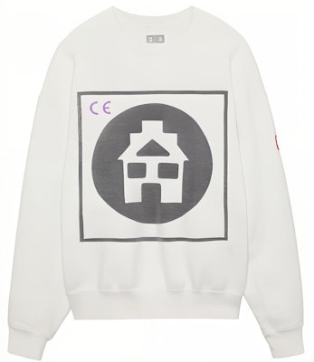 Cav Empt FW21 Graphic Print Pullover Sweatshirt White. CES20CS01 Buy Cav Empt FW21 Graphic Print Pullover Sweatshirt White. CES20CS01