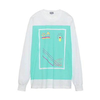Cav Empt FW21 Graphic Print Sweatshirt White - Fashion CES20LT04