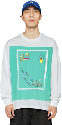 Cav Empt FW21 Graphic Print Sweatshirt White - Fashion CES20LT04 Details for Cav Empt FW21 Graphic Print Sweatshirt White - Fashion CES20LT04
